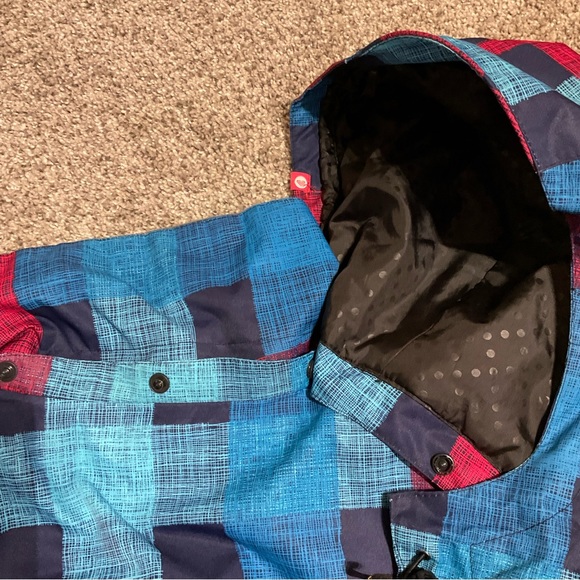 ROXY Snowboard/Ski Jacket w/ removable hood, size XS, EUC - Picture 4 of 11